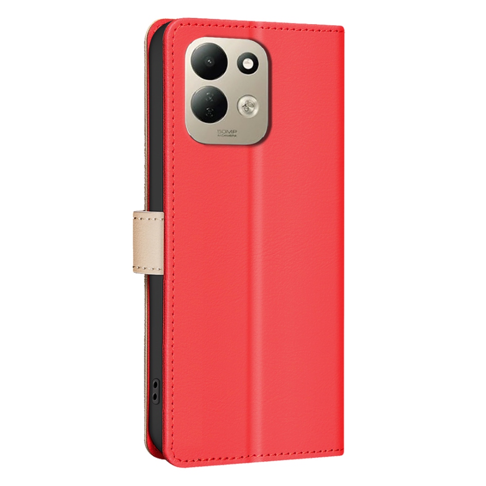 BNF DUO knížkové pouzdro na Xiaomi Redmi 17 4G/5G - červené