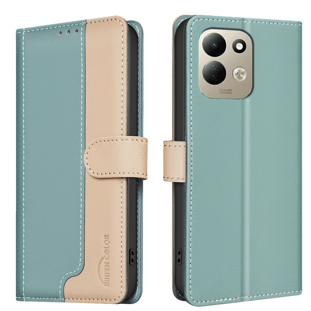 BNF DUO knížkové pouzdro na Xiaomi Redmi 17 4G/5G - zelené