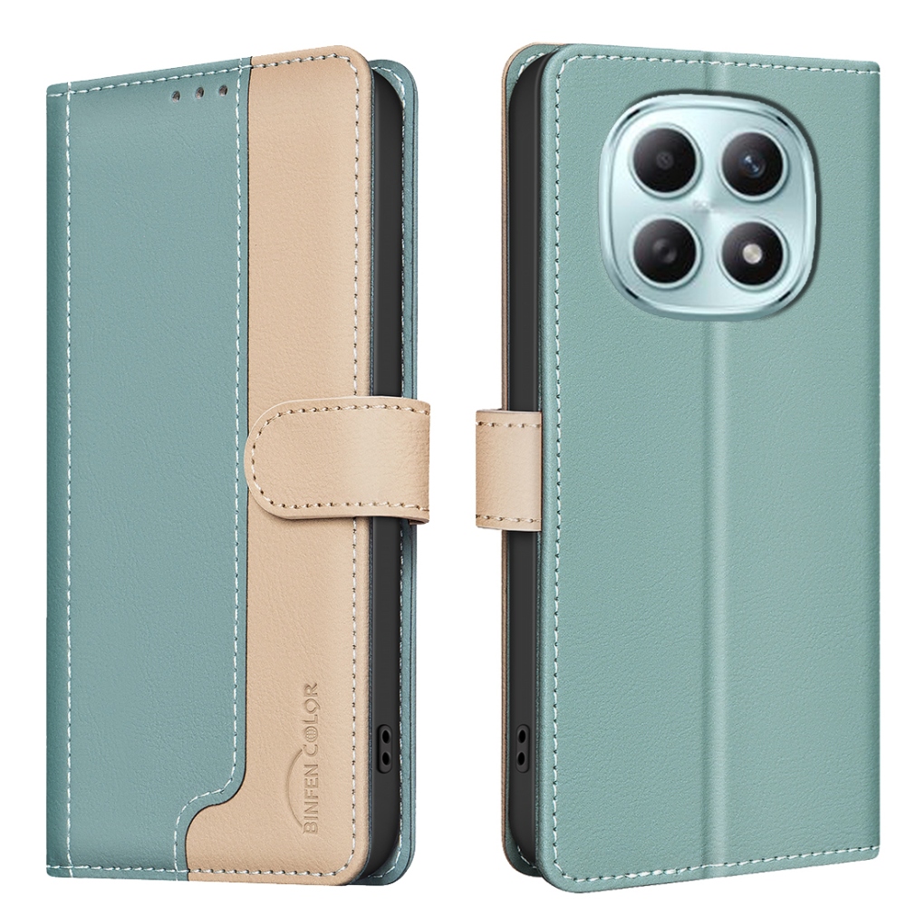 BNF DUO knížkové pouzdro na Xiaomi Redmi Note 15 Pro+ 5G - zelené