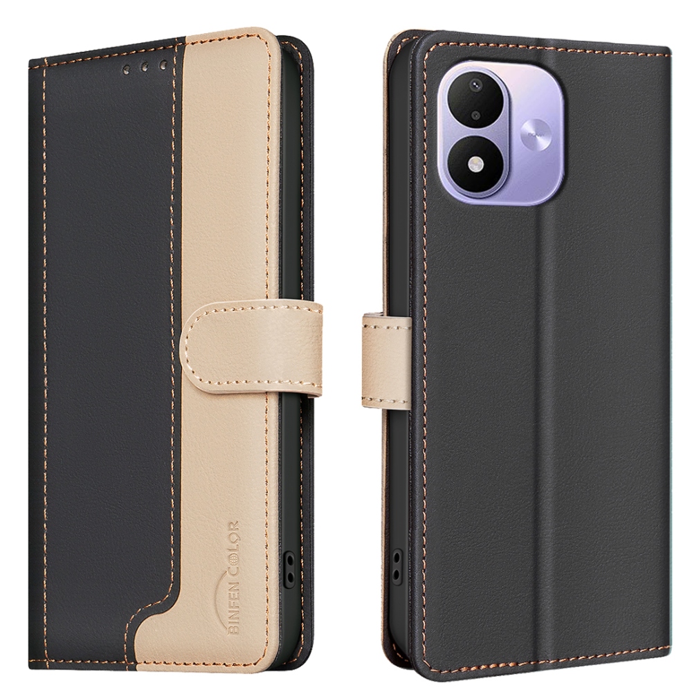 BNF DUO knížkové pouzdro na Xiaomi Redmi Note 17 4G/5G - černé