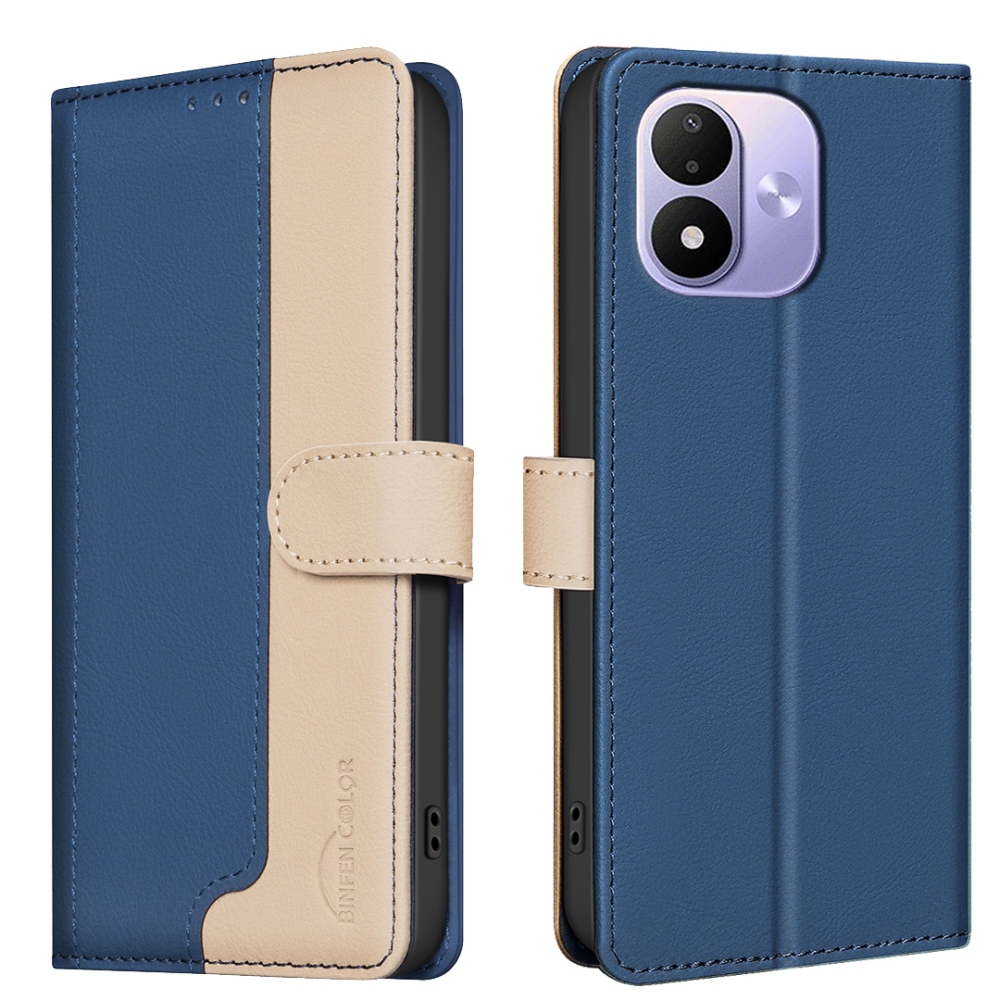 BNF DUO knížkové pouzdro na Xiaomi Redmi Note 17 4G/5G - modré