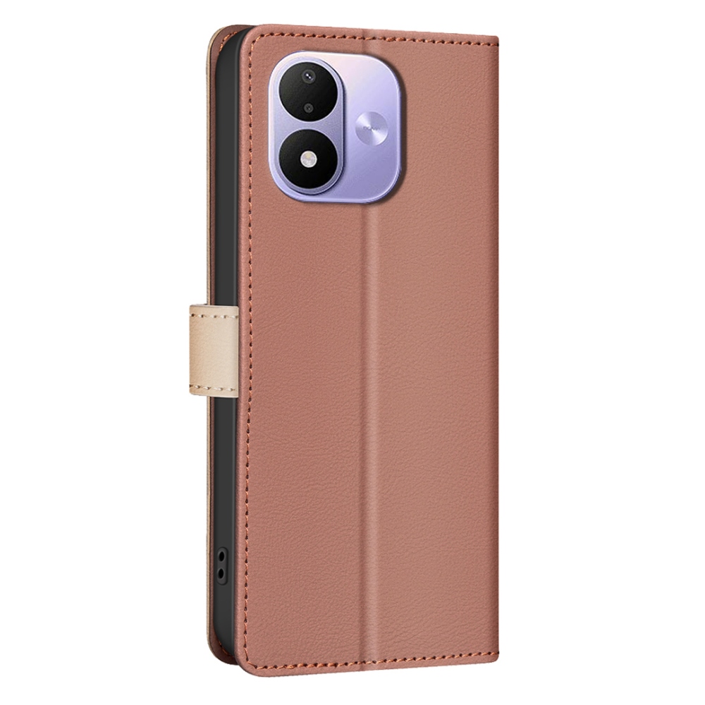 BNF DUO knížkové pouzdro na Xiaomi Redmi Note 17 Pro 5G - hnědé