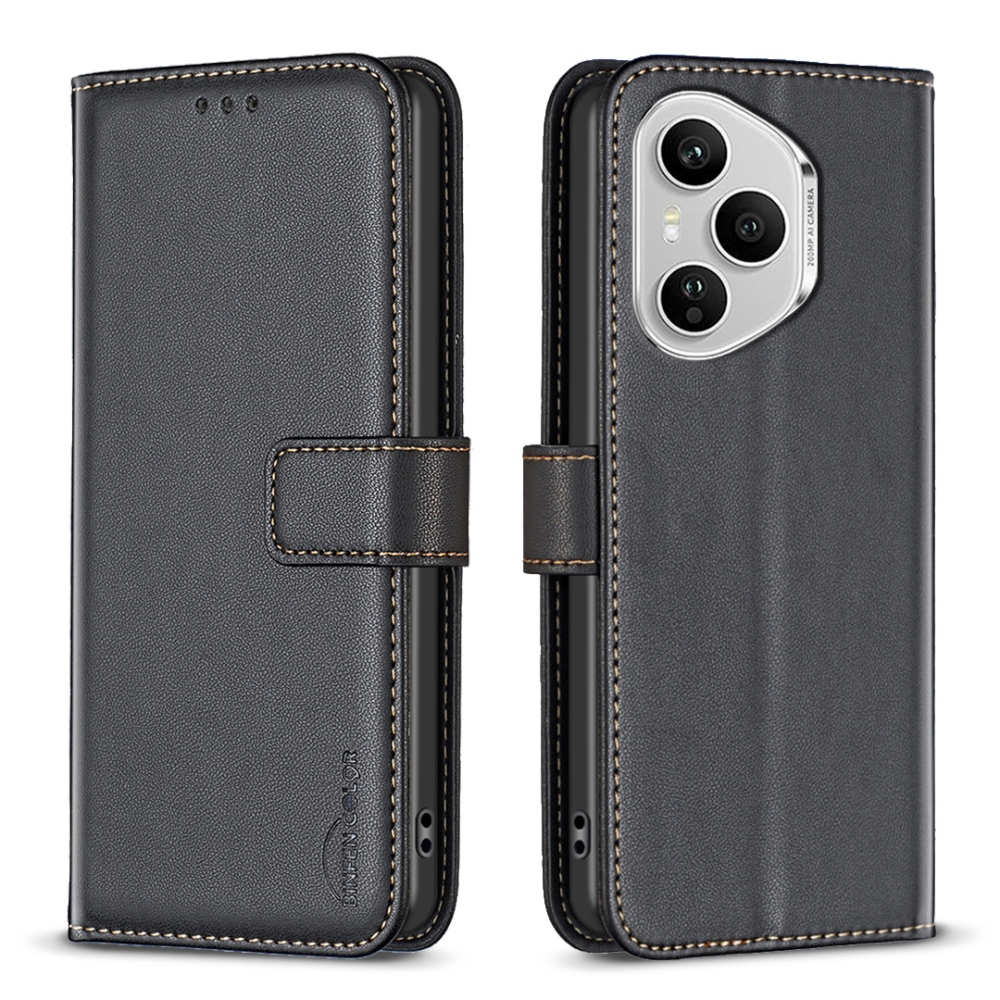 BNF knížkové pouzdro na Honor 400 Pro - černé