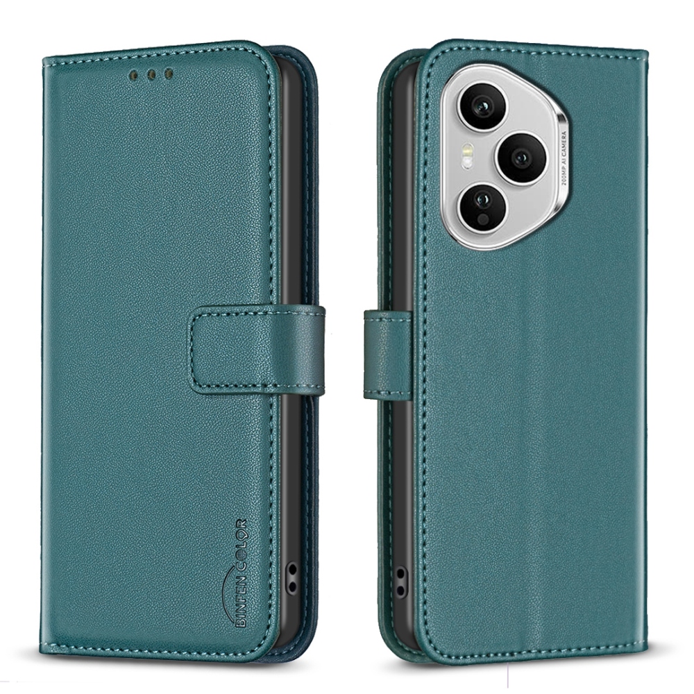 BNF knížkové pouzdro na Honor 400 Pro - zelené