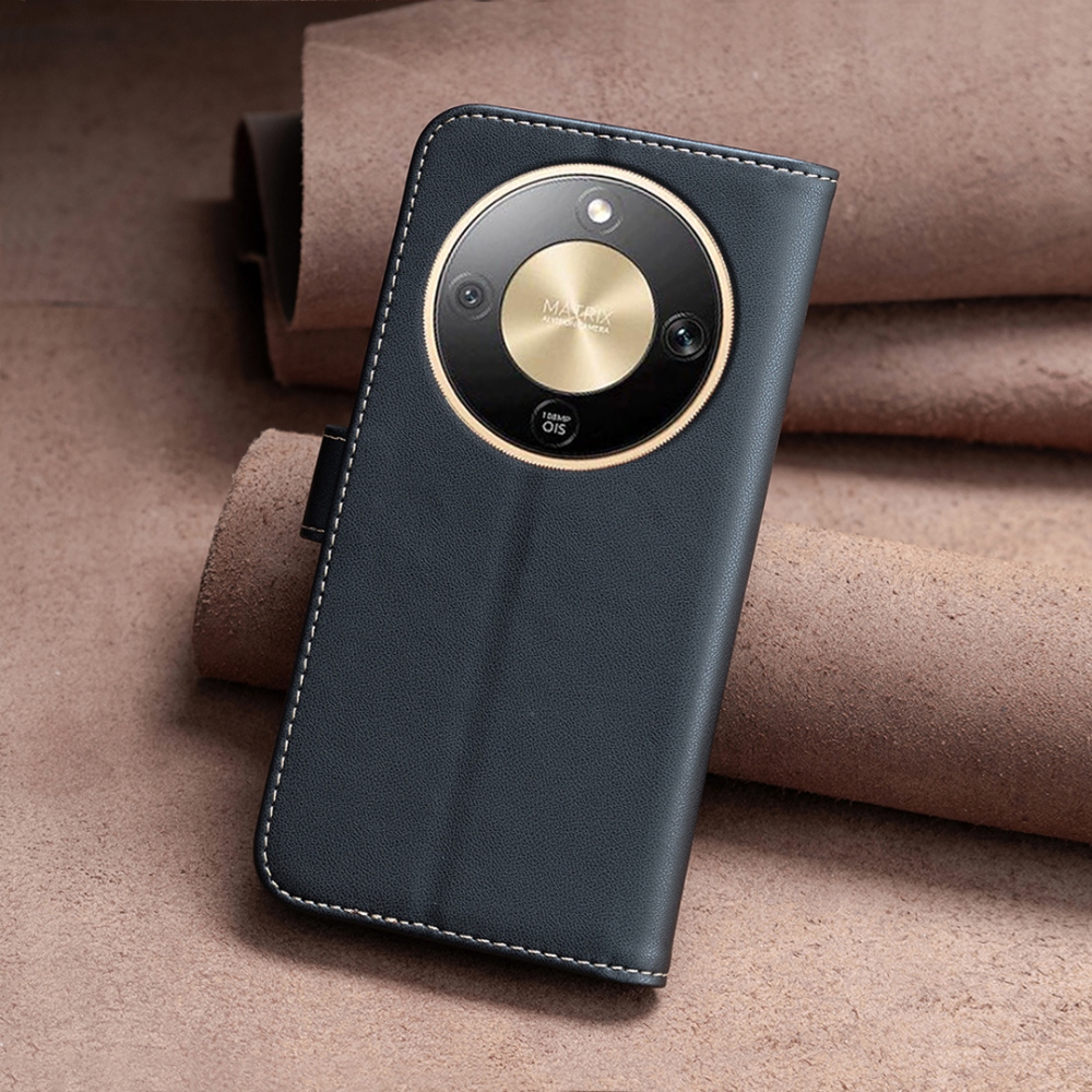 BNF knížkové pouzdro na Honor Magic 8 Lite 5G - černé