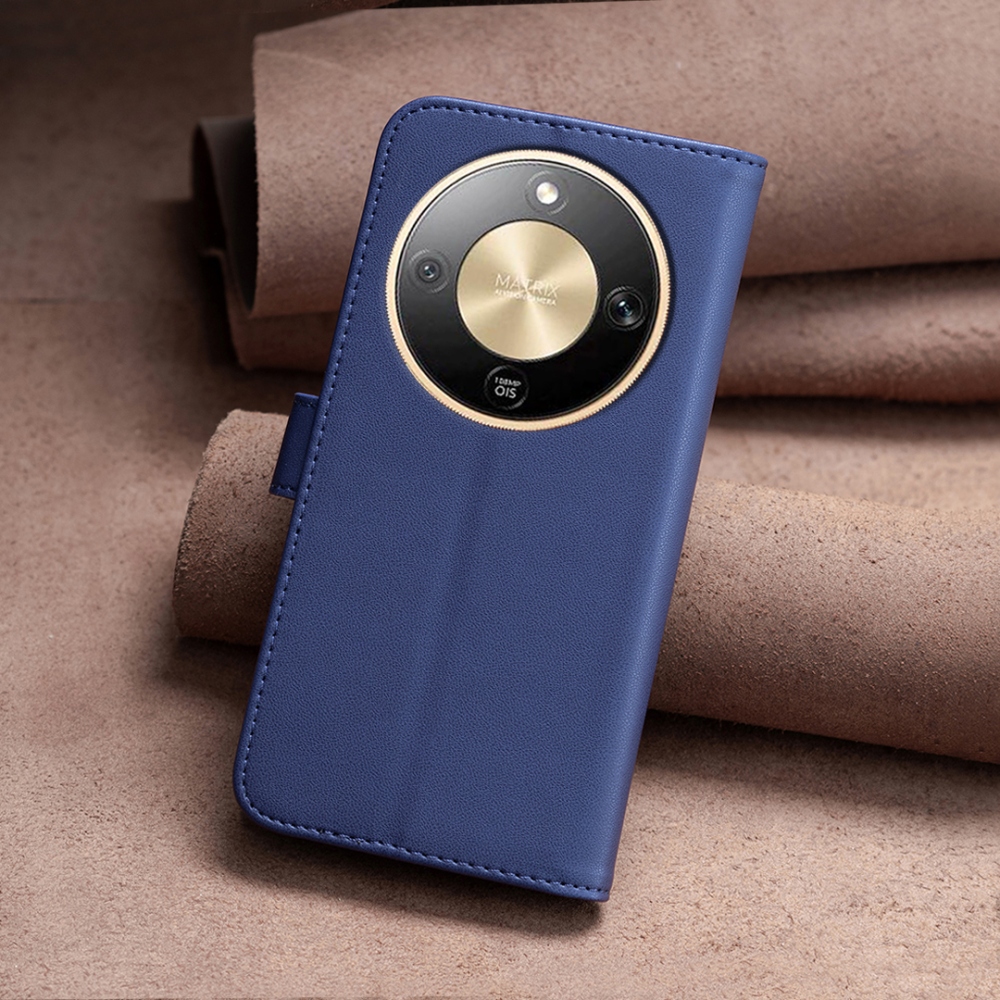 BNF knížkové pouzdro na Honor Magic 8 Lite 5G - modré