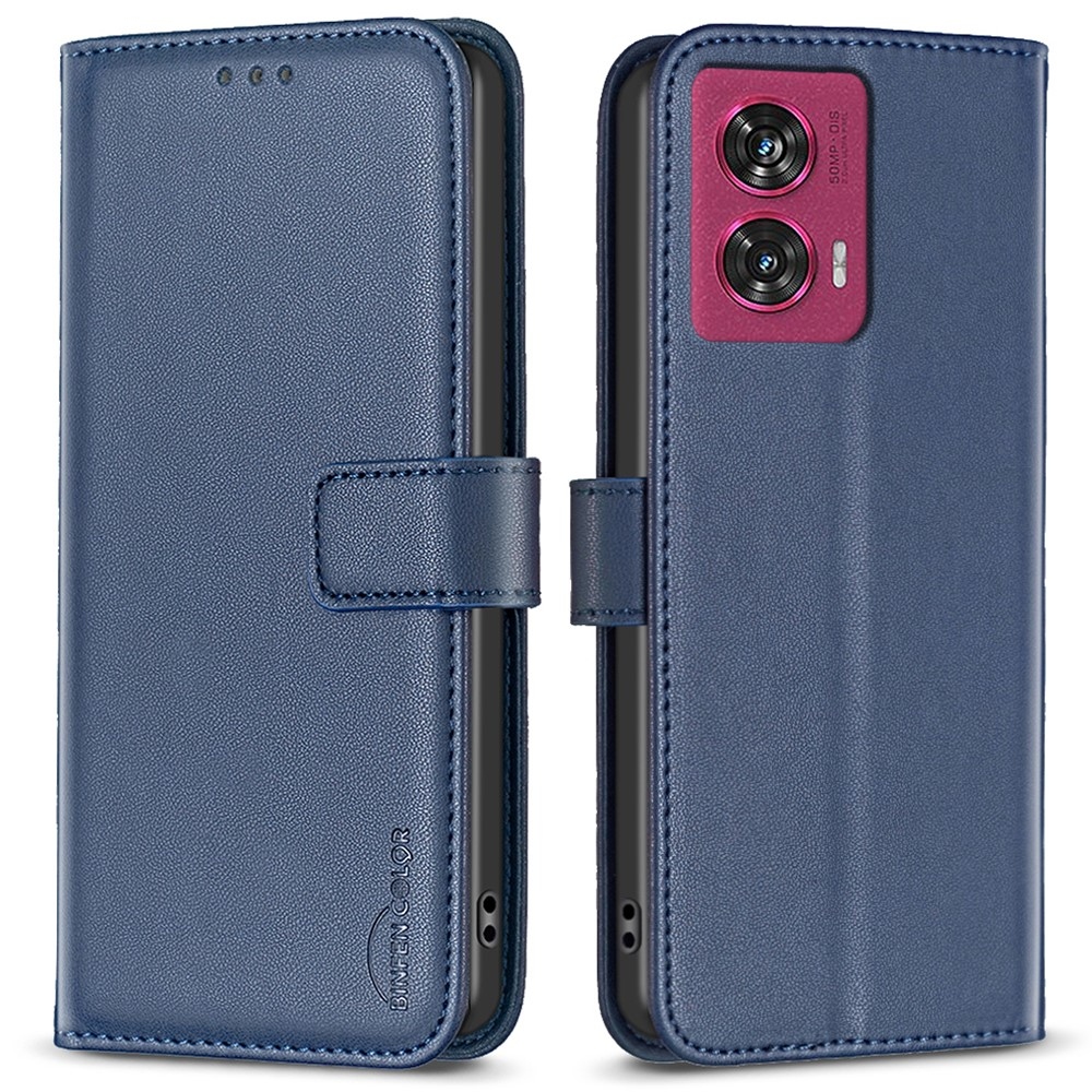 BNF knížkové pouzdro na Motorola Edge 50 Fusion 5G - modré