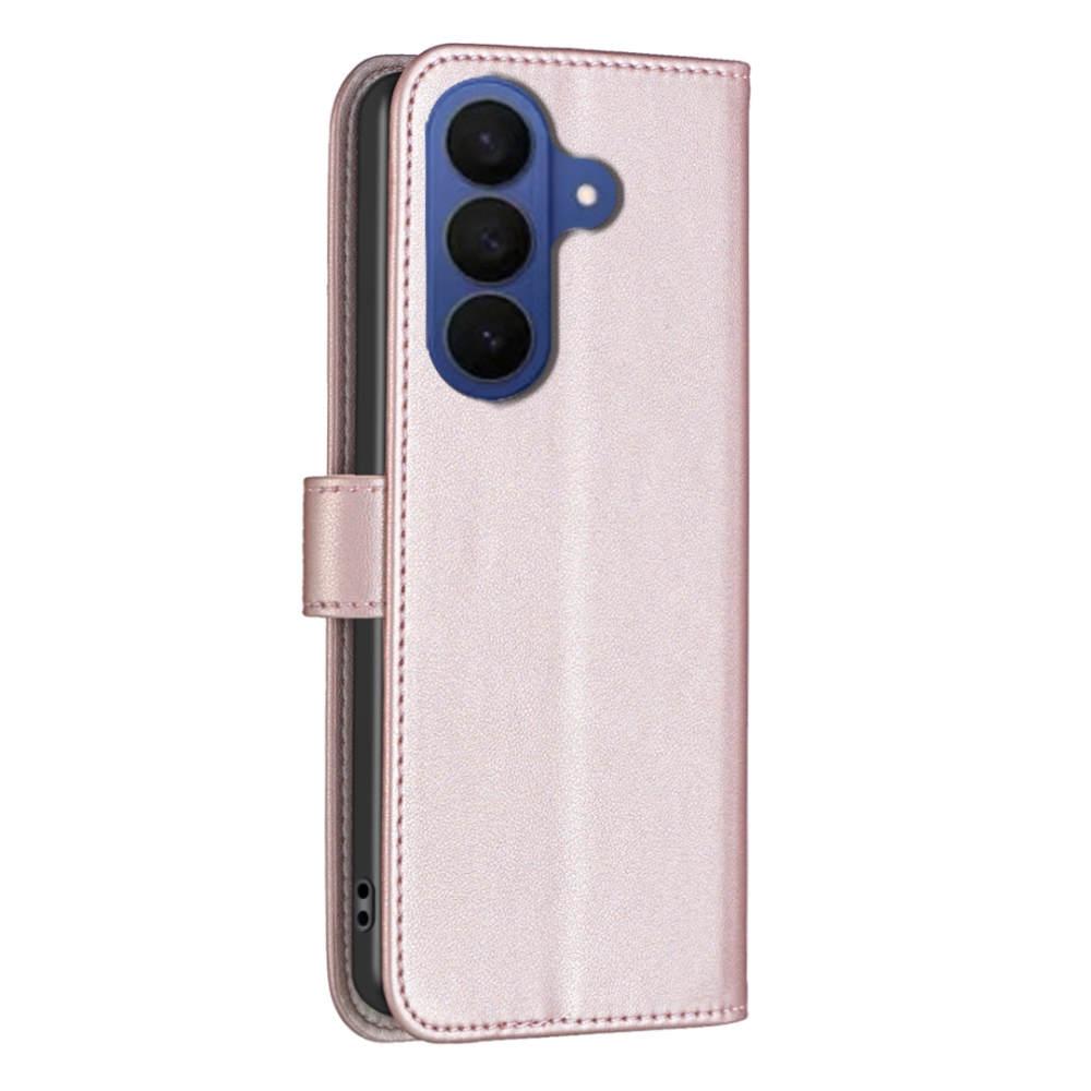 BNF knížkové pouzdro na Samsung Galaxy A37 5G - růžovozlaté