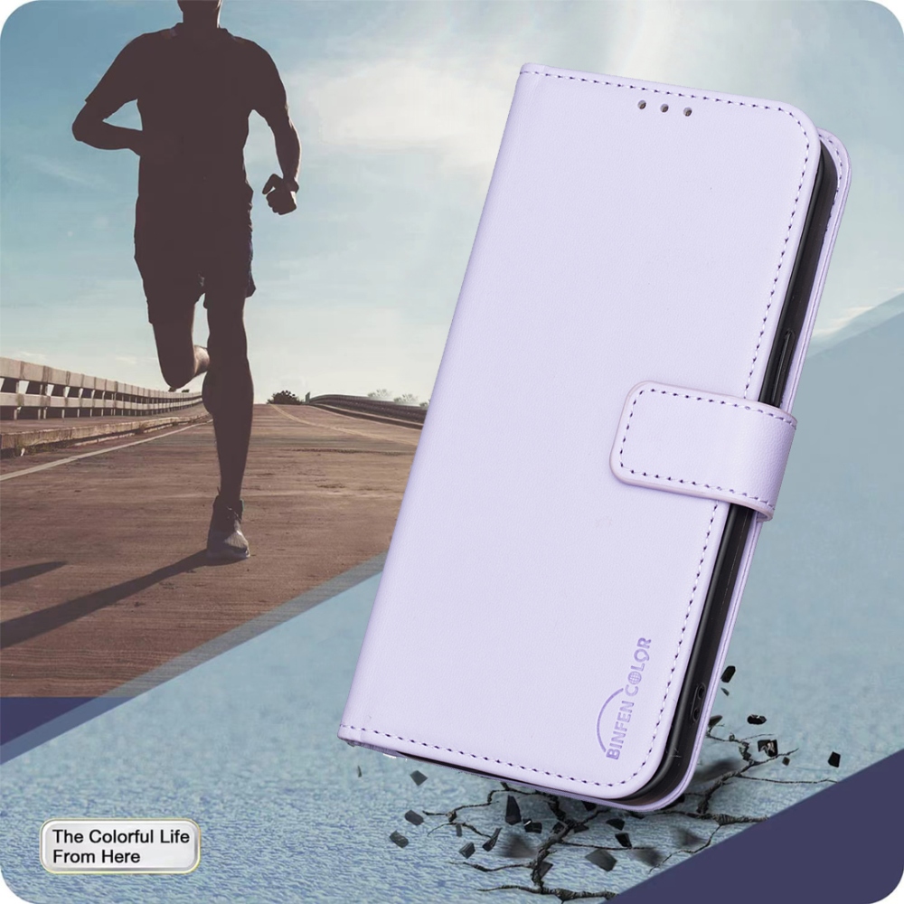 BNF knížkové pouzdro na Samsung Galaxy A57 5G - fialové