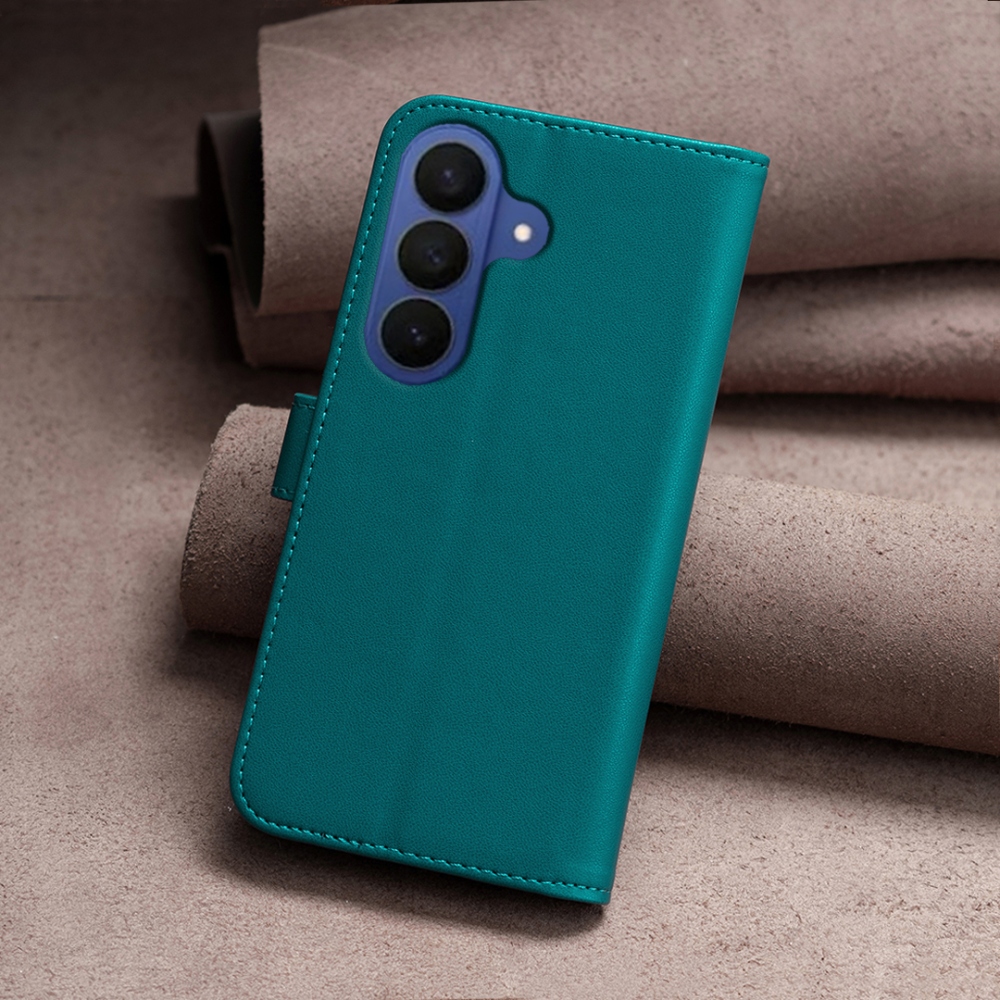 BNF knížkové pouzdro na Samsung Galaxy A57 5G - zelené