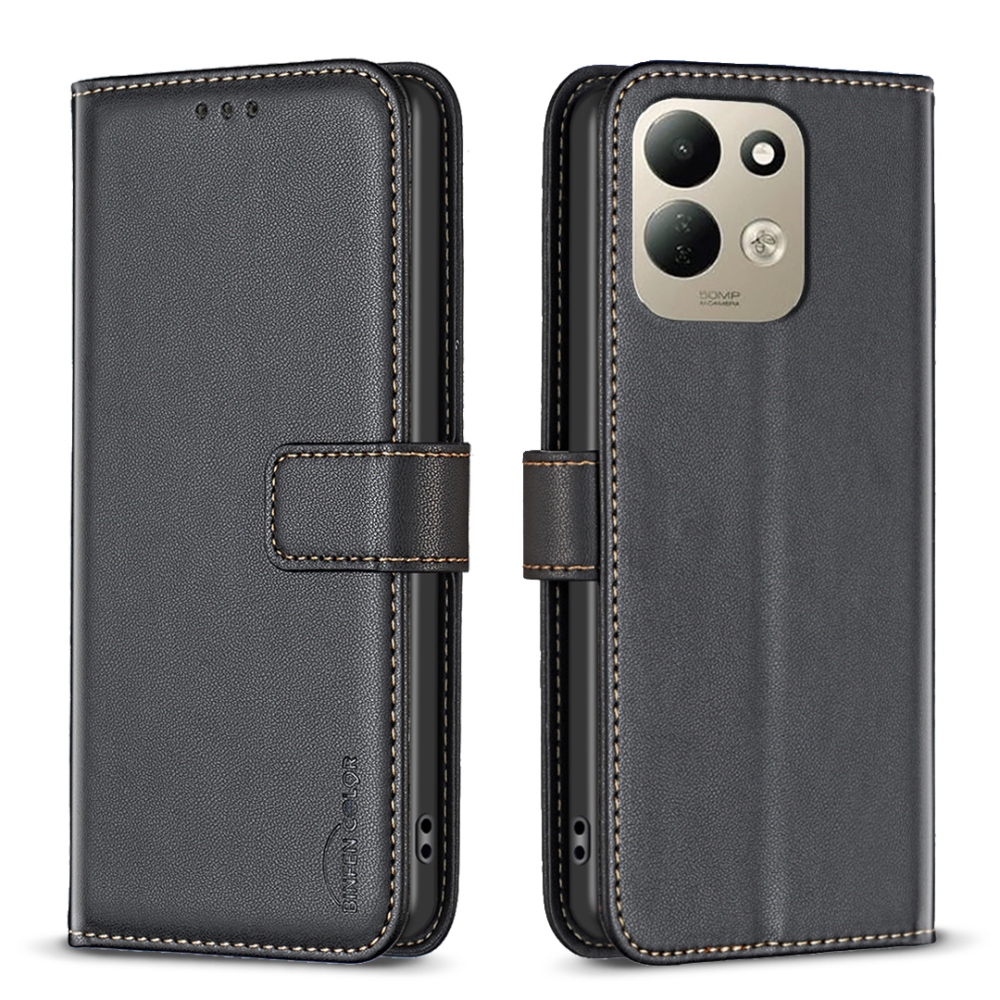 BNF knížkové pouzdro na Xiaomi Redmi 17 4G/5G - černé