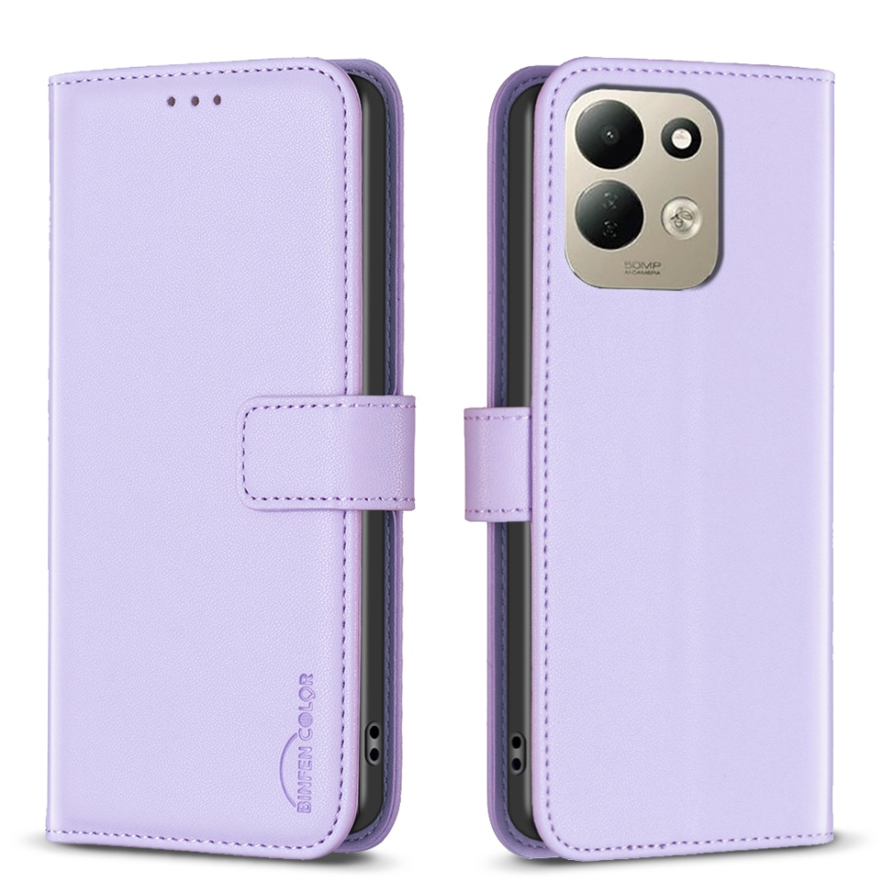 BNF knížkové pouzdro na Xiaomi Redmi 17 4G/5G - světlefialové