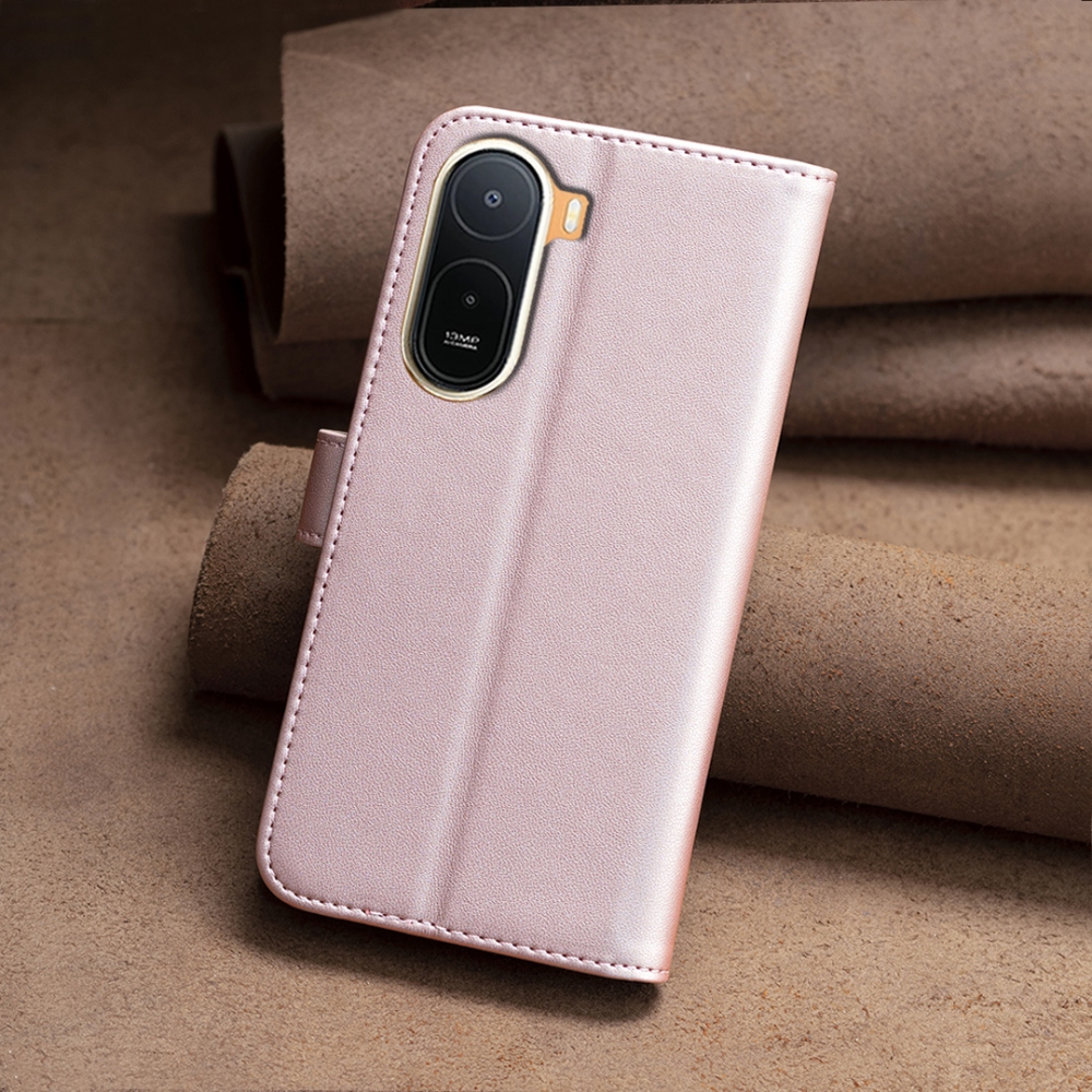 BNF knížkové pouzdro na Xiaomi Redmi A7 Pro - růžovozlaté