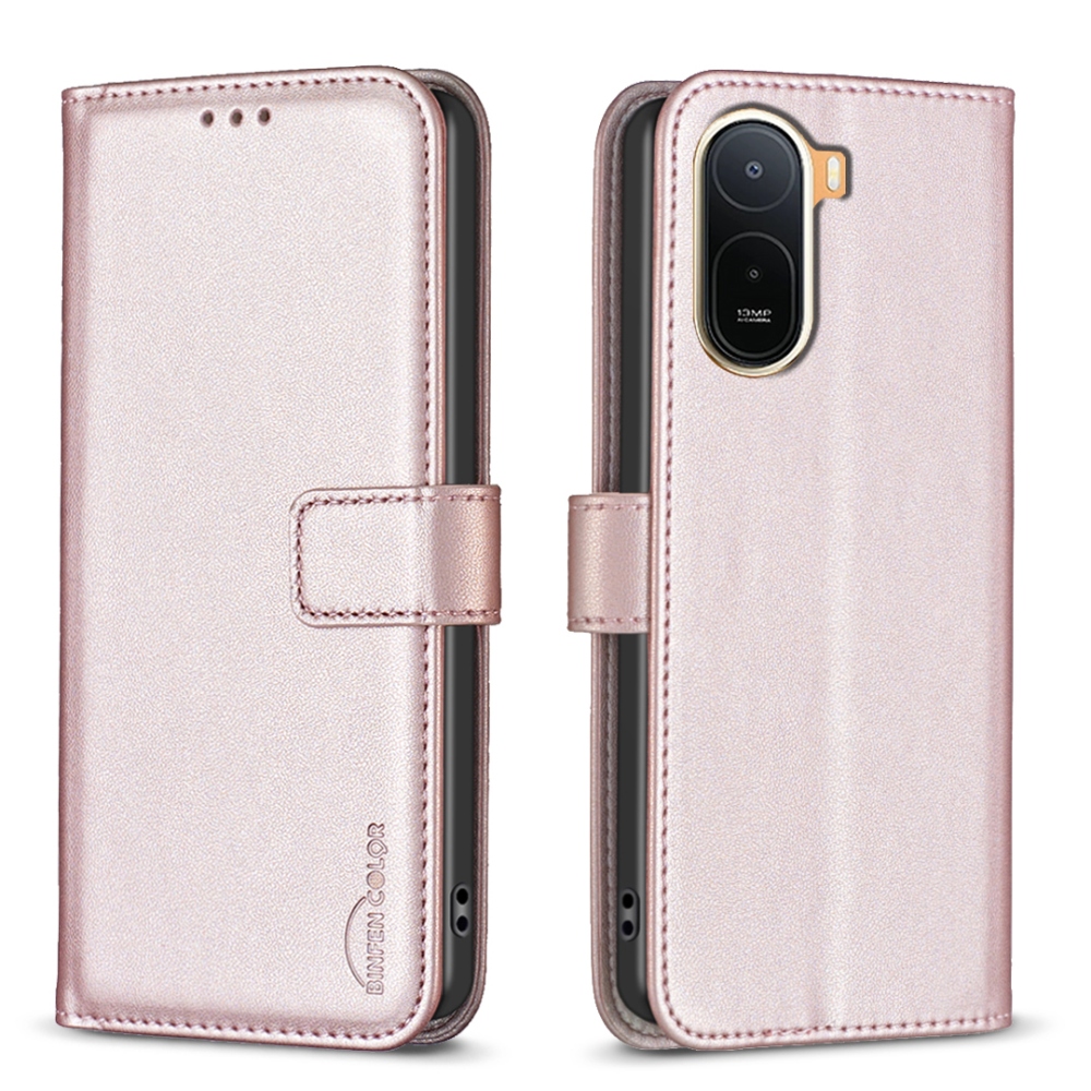 BNF knížkové pouzdro na Xiaomi Redmi A7 Pro - růžovozlaté