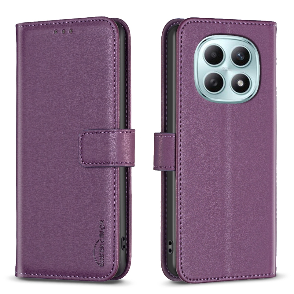 BNF knížkové pouzdro na Xiaomi Redmi Note 15 Pro 5G - tmavěfialové