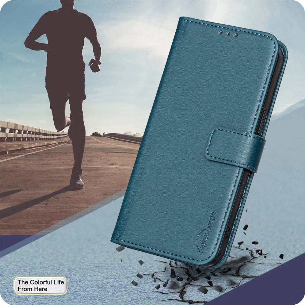 BNF knížkové pouzdro na Xiaomi Redmi Note 15 Pro 5G - zelené