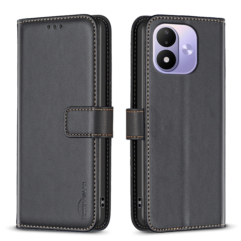 BNF knížkové pouzdro na Xiaomi Redmi Note 17 4G/5G - černé