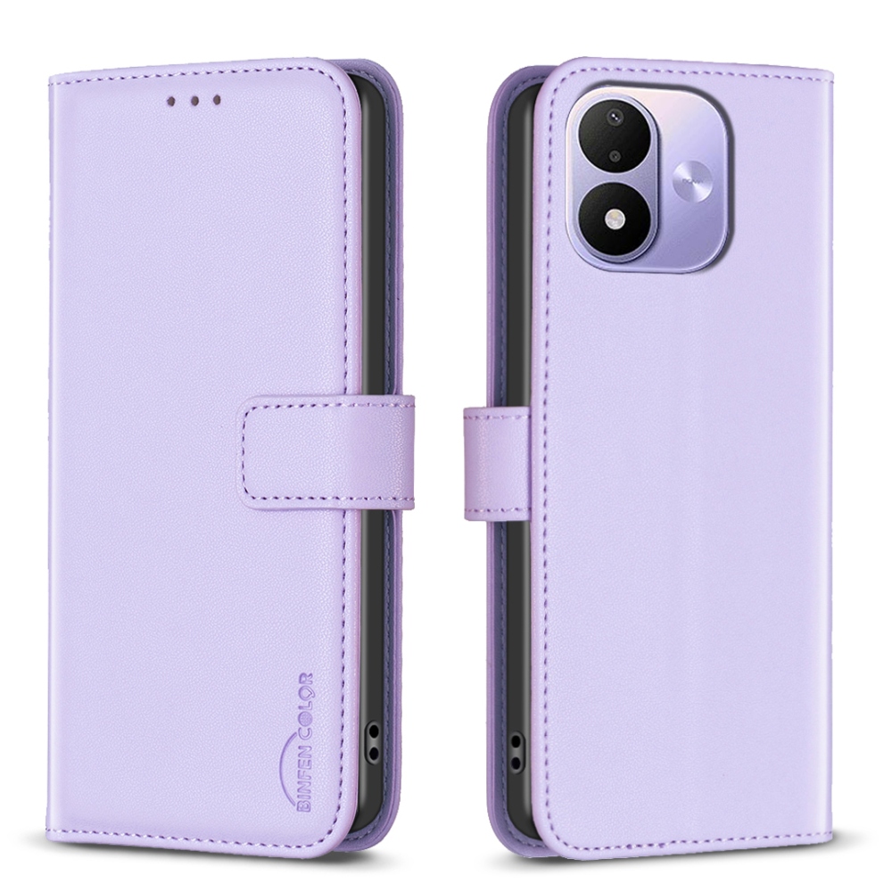 BNF knížkové pouzdro na Xiaomi Redmi Note 17 4G/5G - fialové