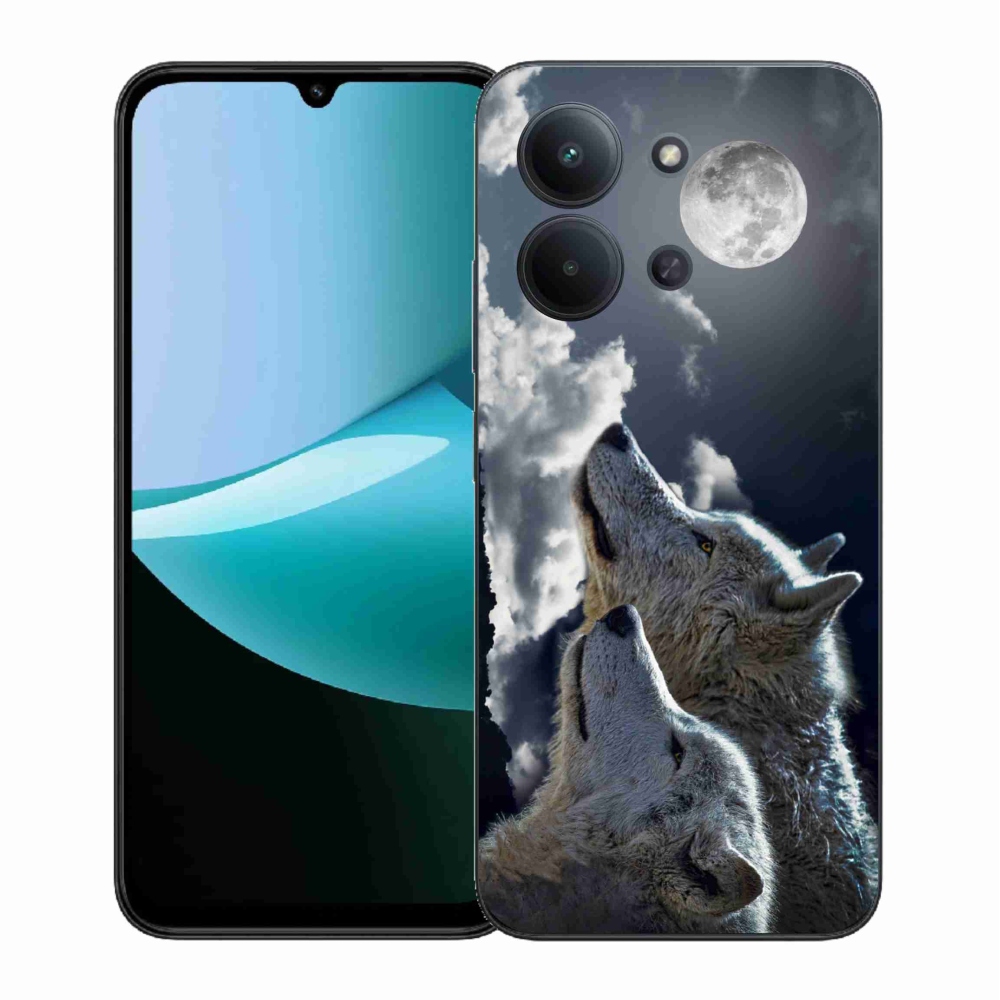 Gelový kryt mmCase na Xiaomi Redmi 15C 4G (171mm)/Poco C85 4G (171mm) - vlci