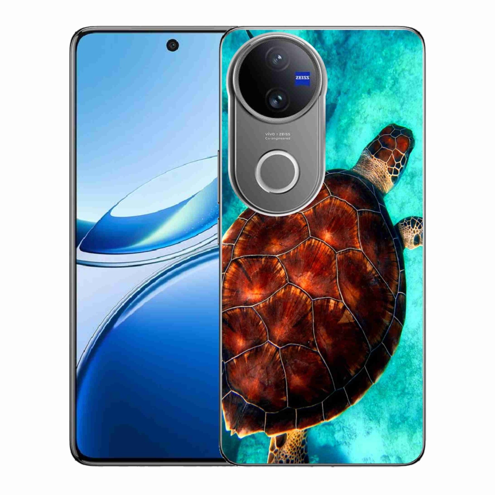 Gelový kryt mmCase na Vivo V50 5G - želva
