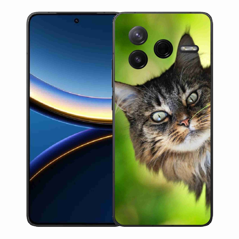Gelový kryt mmCase na Xiaomi Poco F7 Pro - kočka 3