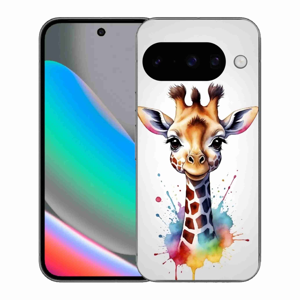 Gelový kryt mmCase na Google Pixel 10 - žirafa 1