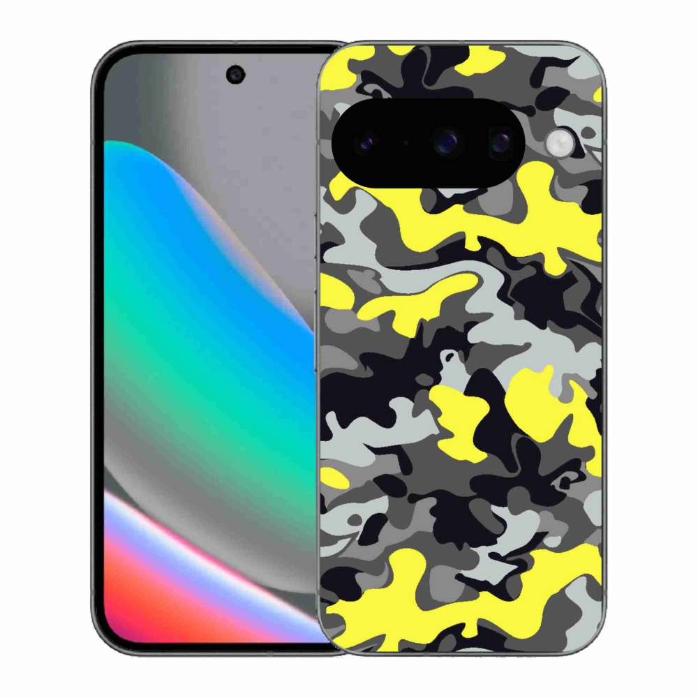 Gelový kryt mmCase na Google Pixel 10 - maskáčový vzor 6