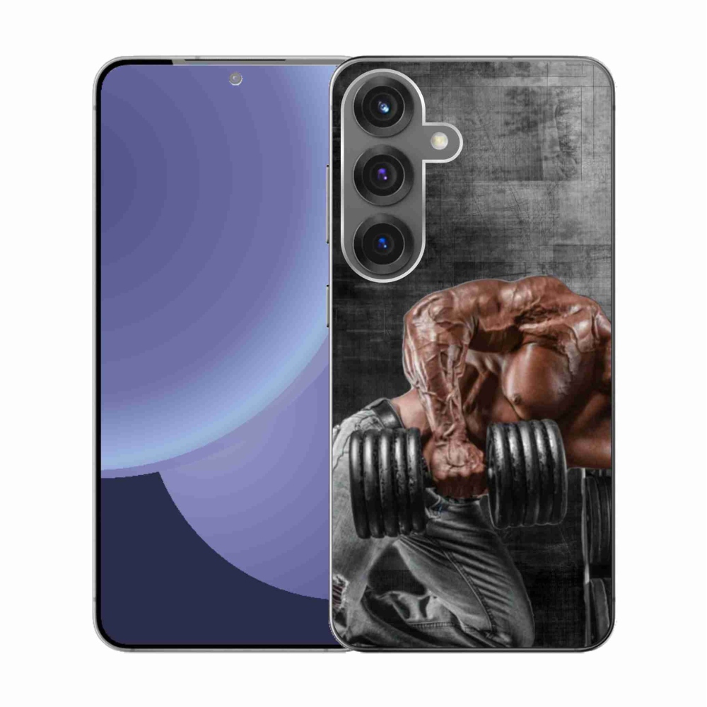 Gelový kryt mmCase na Samsung Galaxy S25 - posilování 1