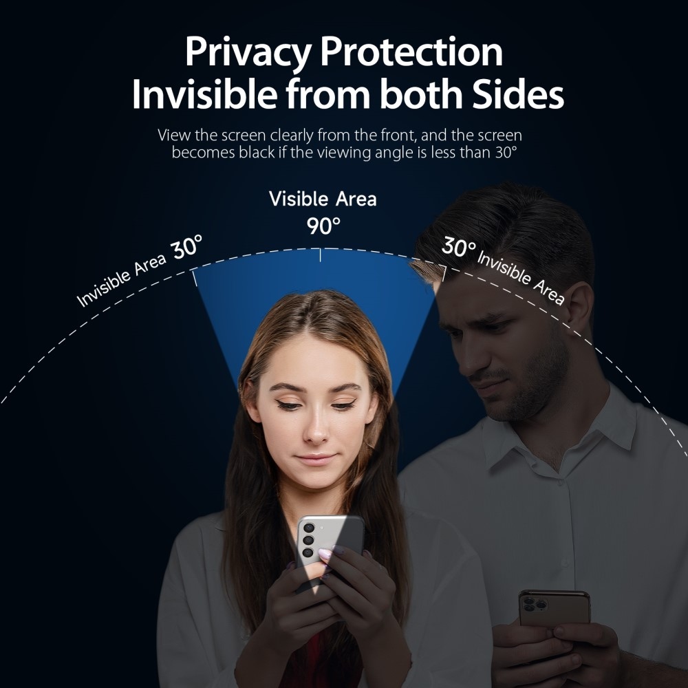 DUX 2.5D Privacy celoplošné tvrzené sklo na Samsung Galaxy S25+
