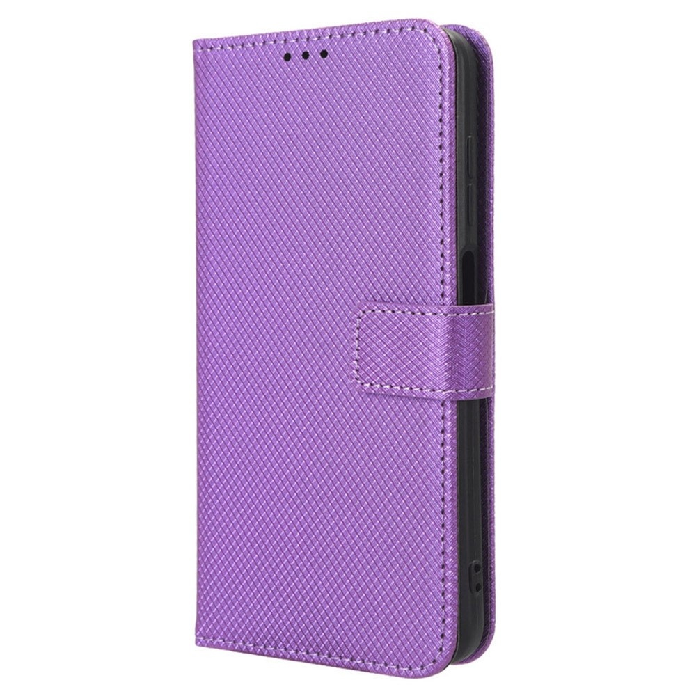 Diamond knížkové pouzdro na Xiaomi Redmi Note 14S/Note 13 Pro 4G/Poco M6 Pro - fialové