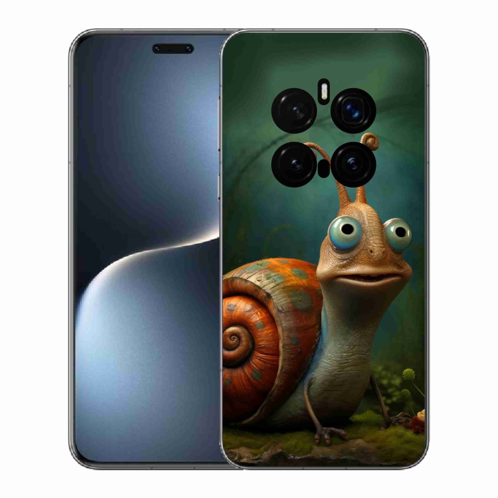 Gelový kryt mmCase na Honor Magic 7 Pro 5G - šnek