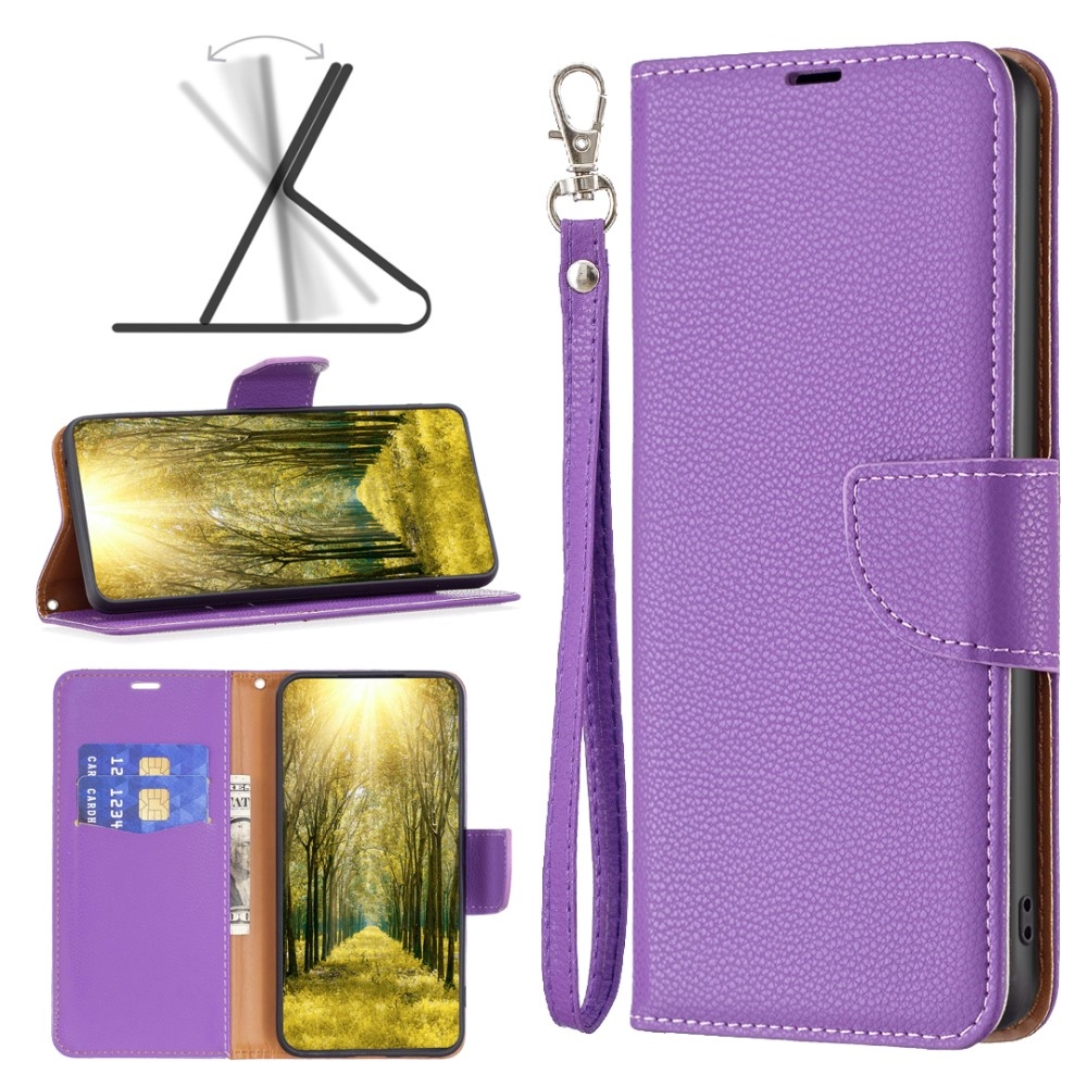 Stand knížkové pouzdro na Xiaomi Redmi Note 13 Pro 5G/Poco X6 5G - fialové