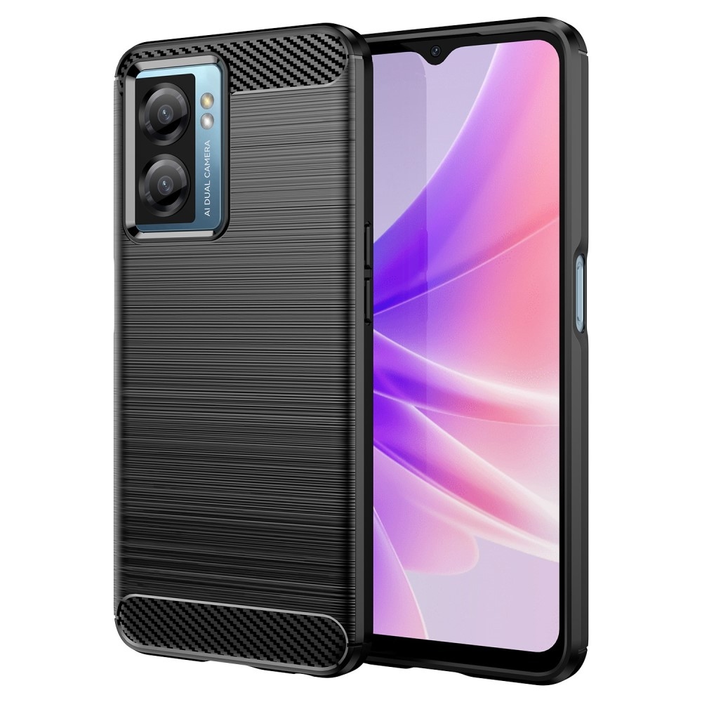 Carbon odolný gelový obal na Realme Narzo 50 - černý