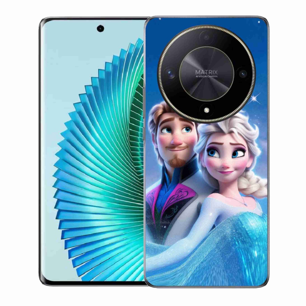 Gelový kryt mmCase na Honor Magic 6 Lite 5G - ledové království 1