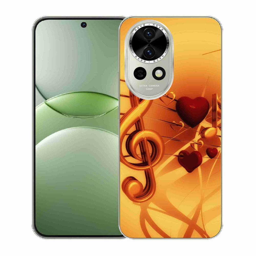 Gelový kryt mmCase na Huawei Nova 13 5G - noty