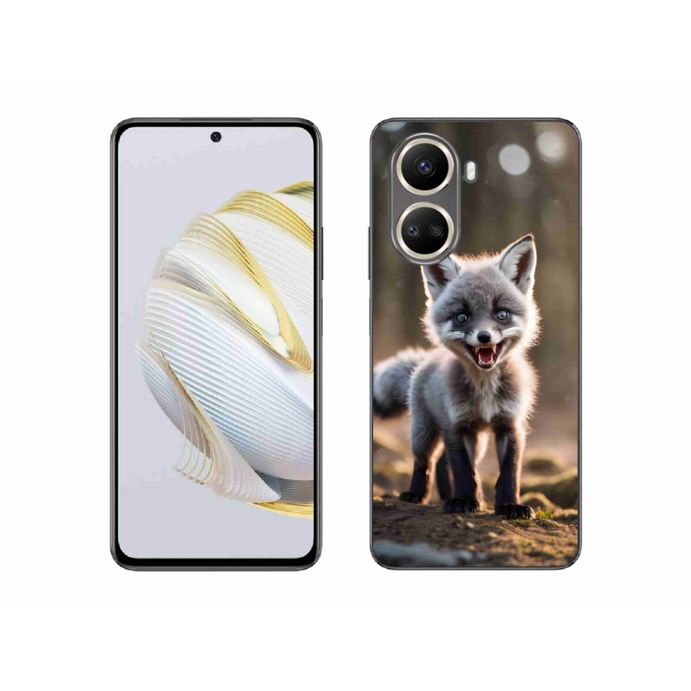Gelový kryt mmCase na Huawei Nova 10 SE - rozzuřená liška