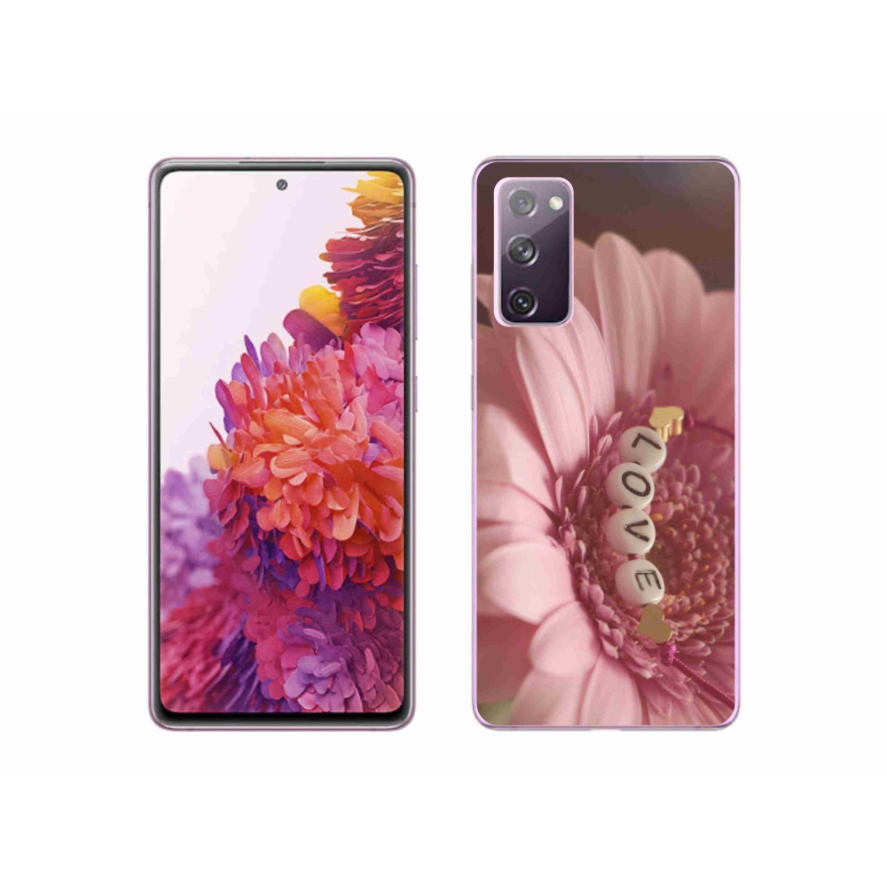 Gelový kryt mmCase na Samsung Galaxy S20 FE - přívěsek love