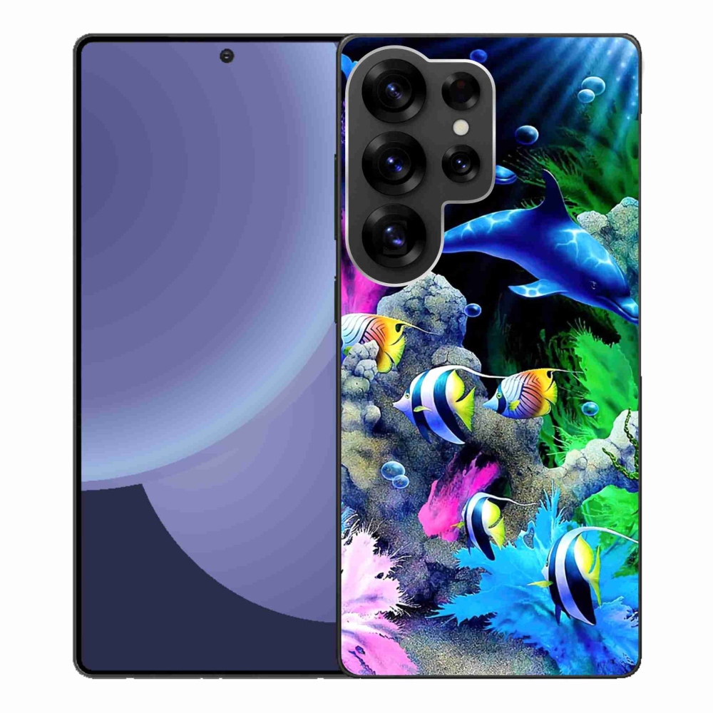 Gelový kryt mmCase na Samsung Galaxy S25 Ultra - mořský svět