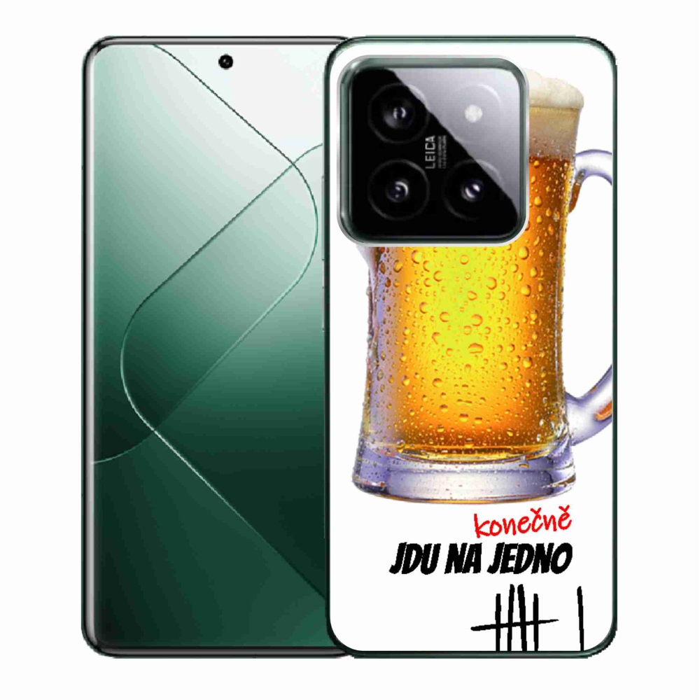 Gelový kryt mmCase na Xiaomi 14 - jdu na jedno