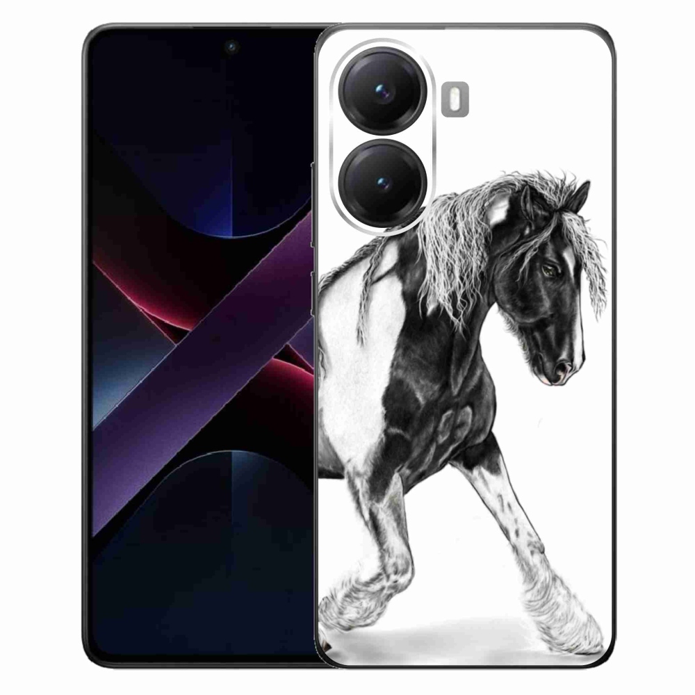 Gelový kryt mmCase na Xiaomi Poco X7 Pro 5G - kůň