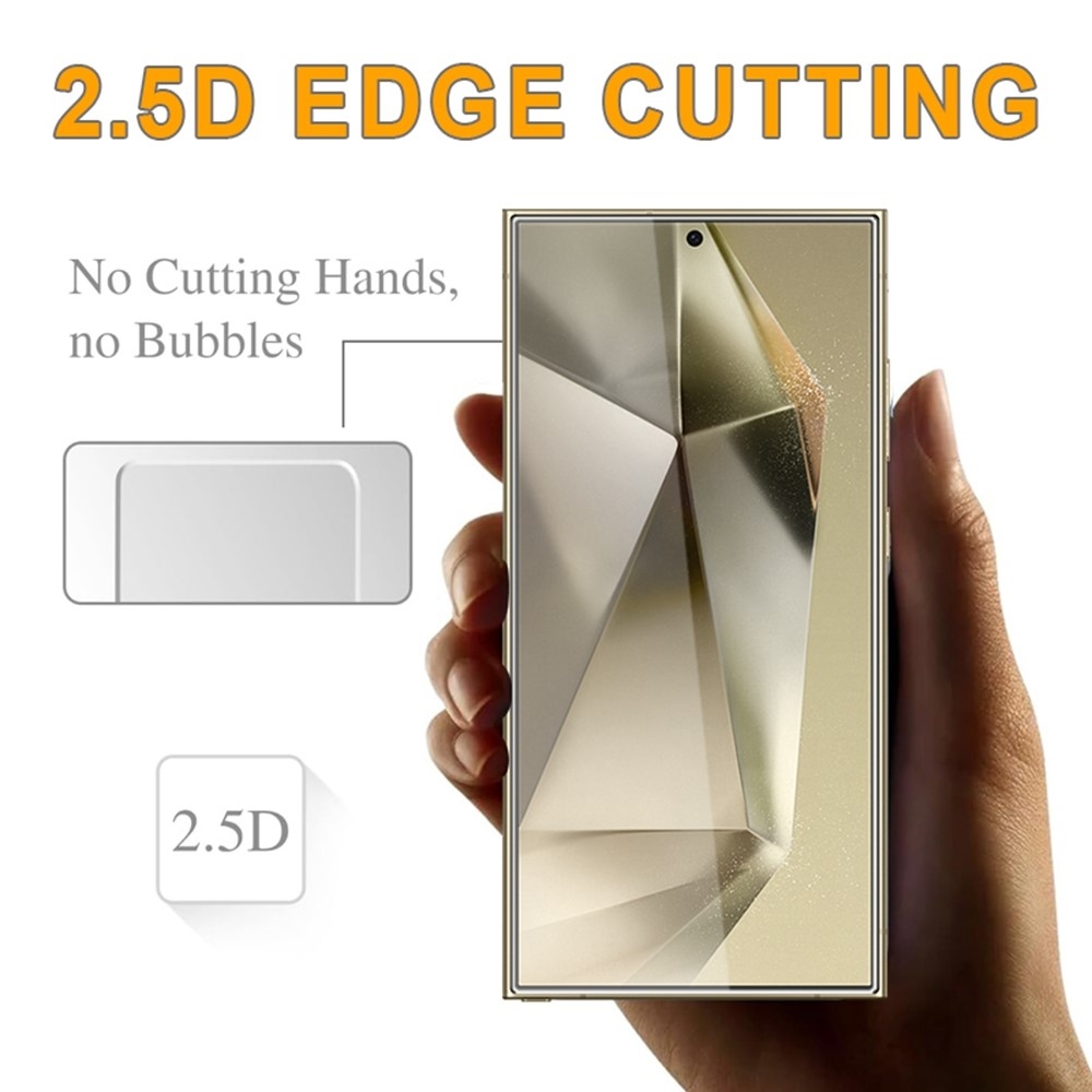 2.5D tvrzené sklo na Samsung Galaxy S25 Ultra