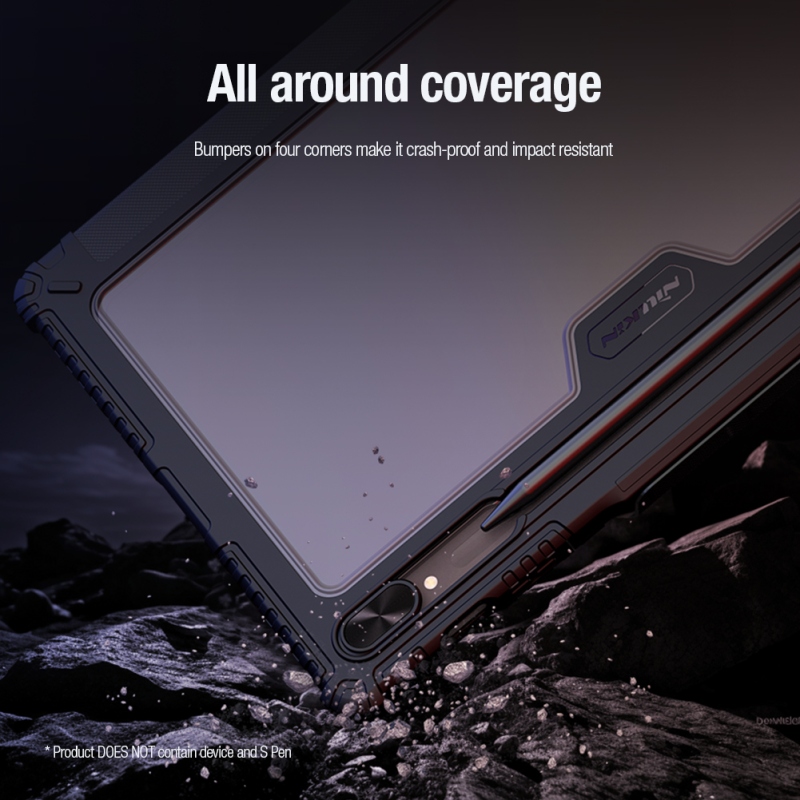 Nillkin Bumper PRO Protective Stand Case Multi-angle pro Samsung Galaxy Tab S9 Ultra Black