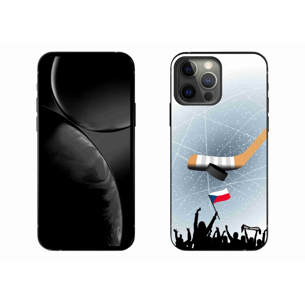 Gelový kryt mmCase na iPhone 13 Pro Max 6.7 - fanoušci hokeje