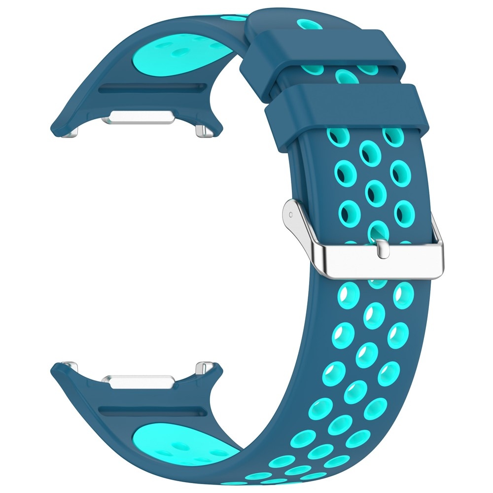 Breath silikonový řemínek na Samsung Galaxy Watch Ultra (2025) 47mm - modrý/světlemodrý