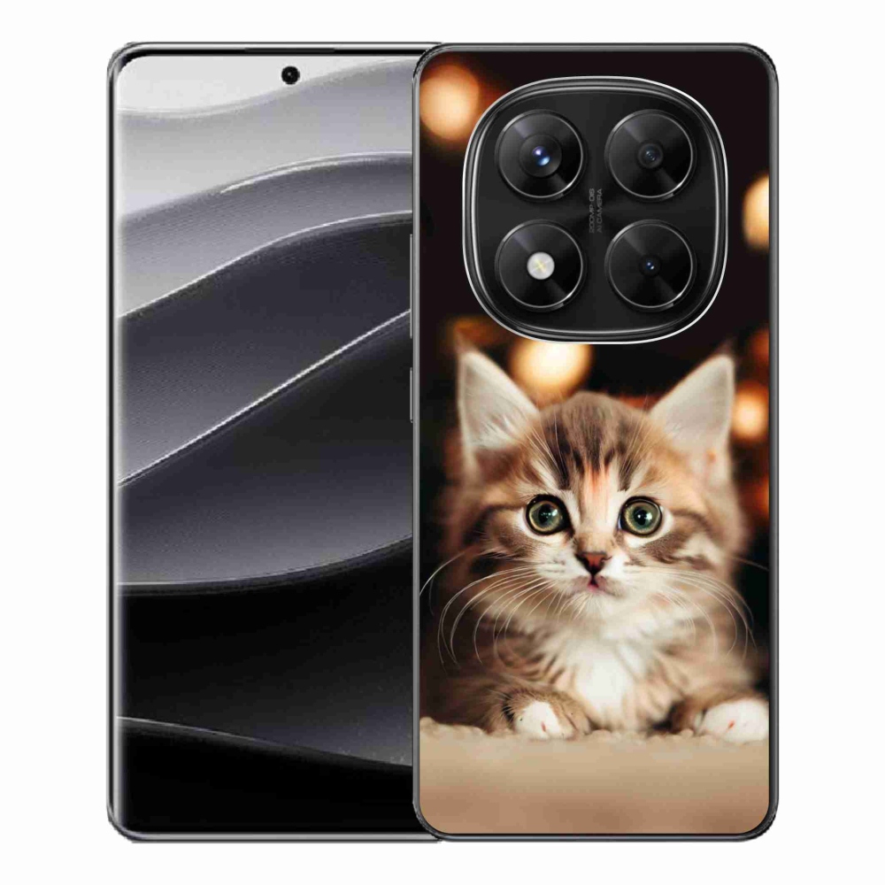 Gelový kryt mmCase na Xiaomi Redmi Note 14 Pro 5G/Poco X7 5G - roztomilé kotě 2