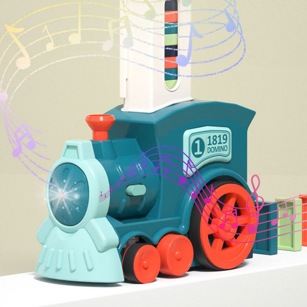 Elektrická domino mašinka s automatickým pokládáním kostek – 120 ks