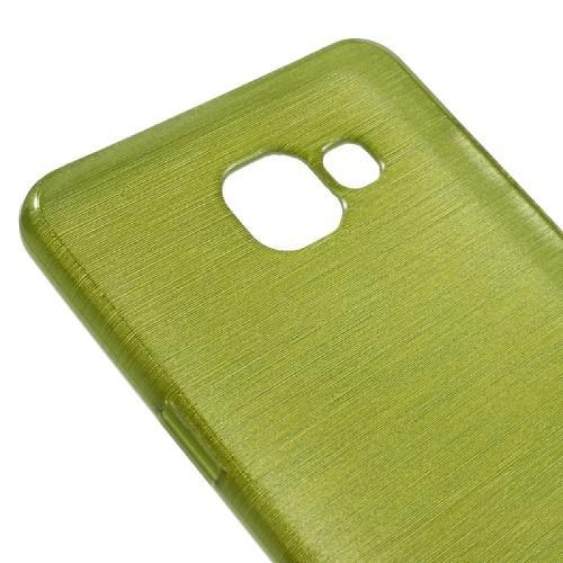 Brush gelový obal na Samsung Galaxy A5 (2016) - zelený