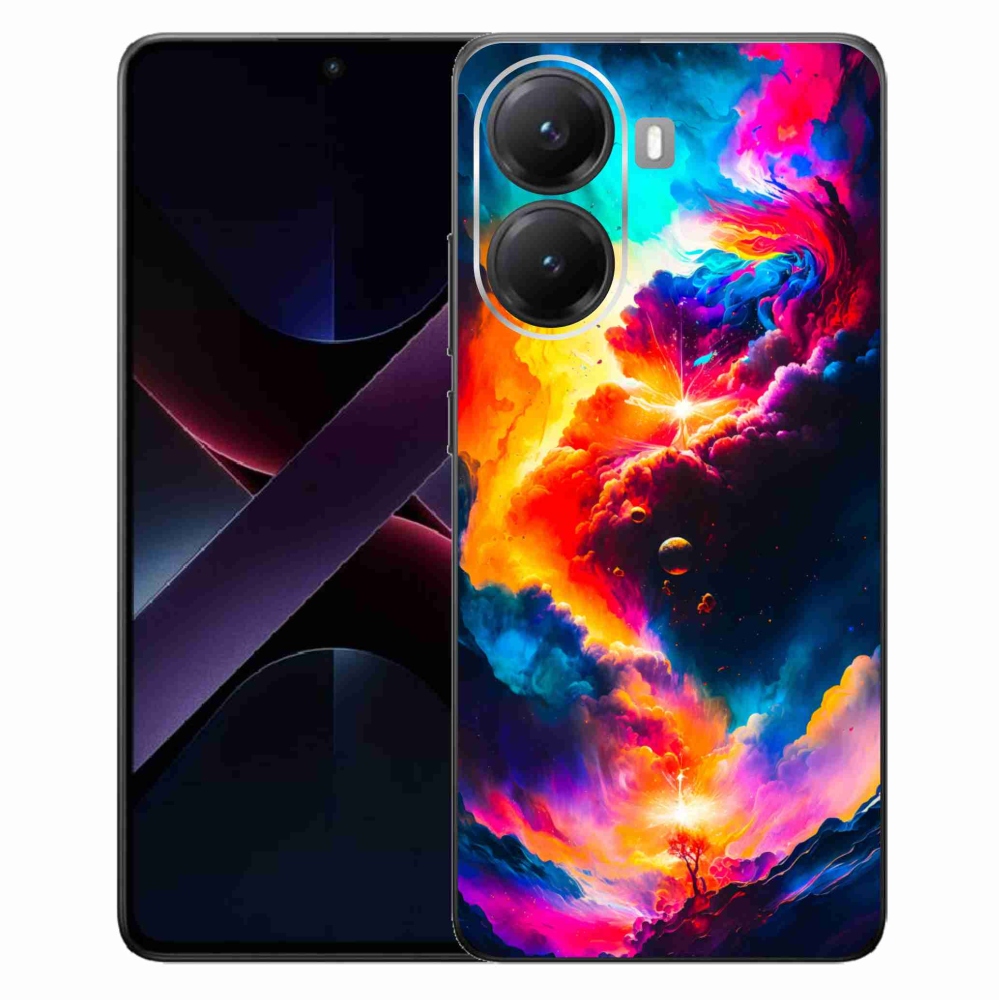 Gelový kryt mmCase na Xiaomi Poco X7 Pro 5G - abstraktní motiv