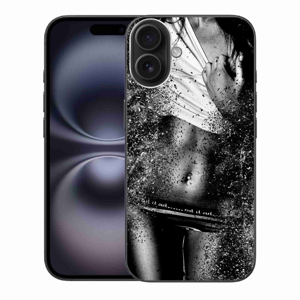 Gelový kryt mmCase na iPhone 16 Plus - sexy žena 1