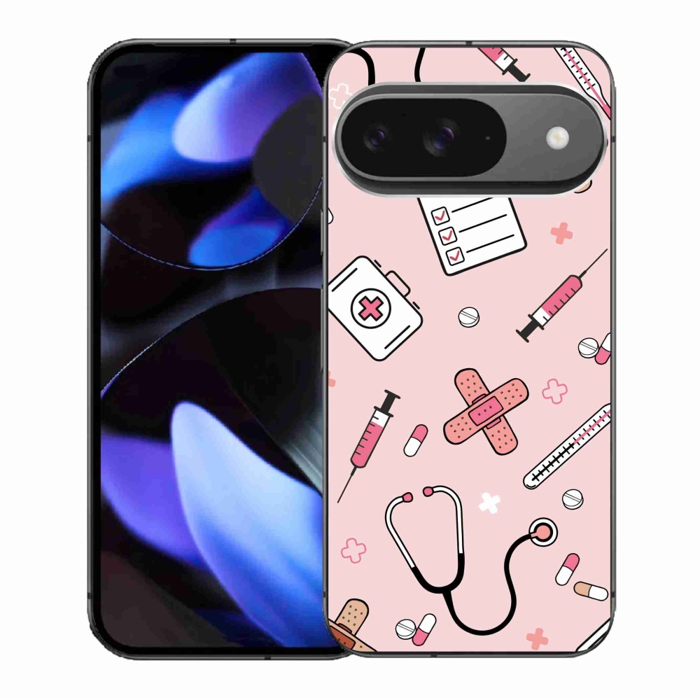 Gelový kryt mmCase na Google Pixel 9/9 Pro - zdravotnictví 2